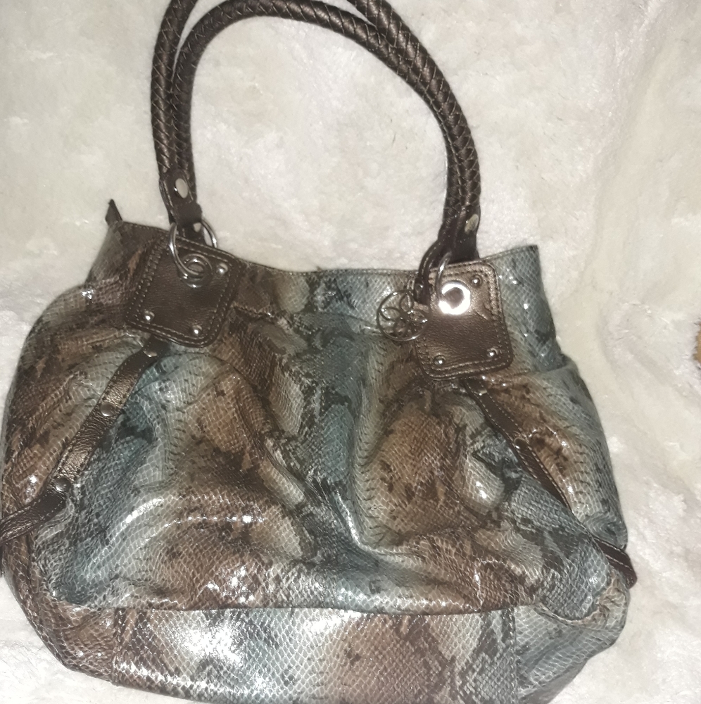 Snakeskin purse
